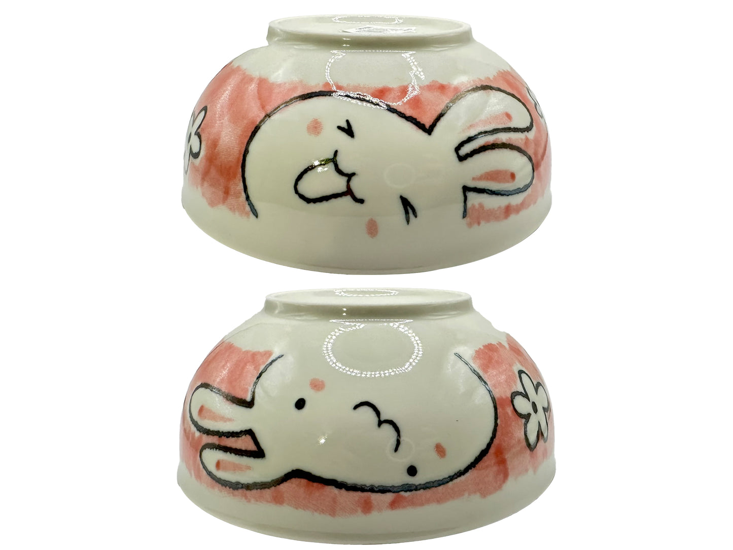 Japanese Ceramic Animal Bowl: Rabbit